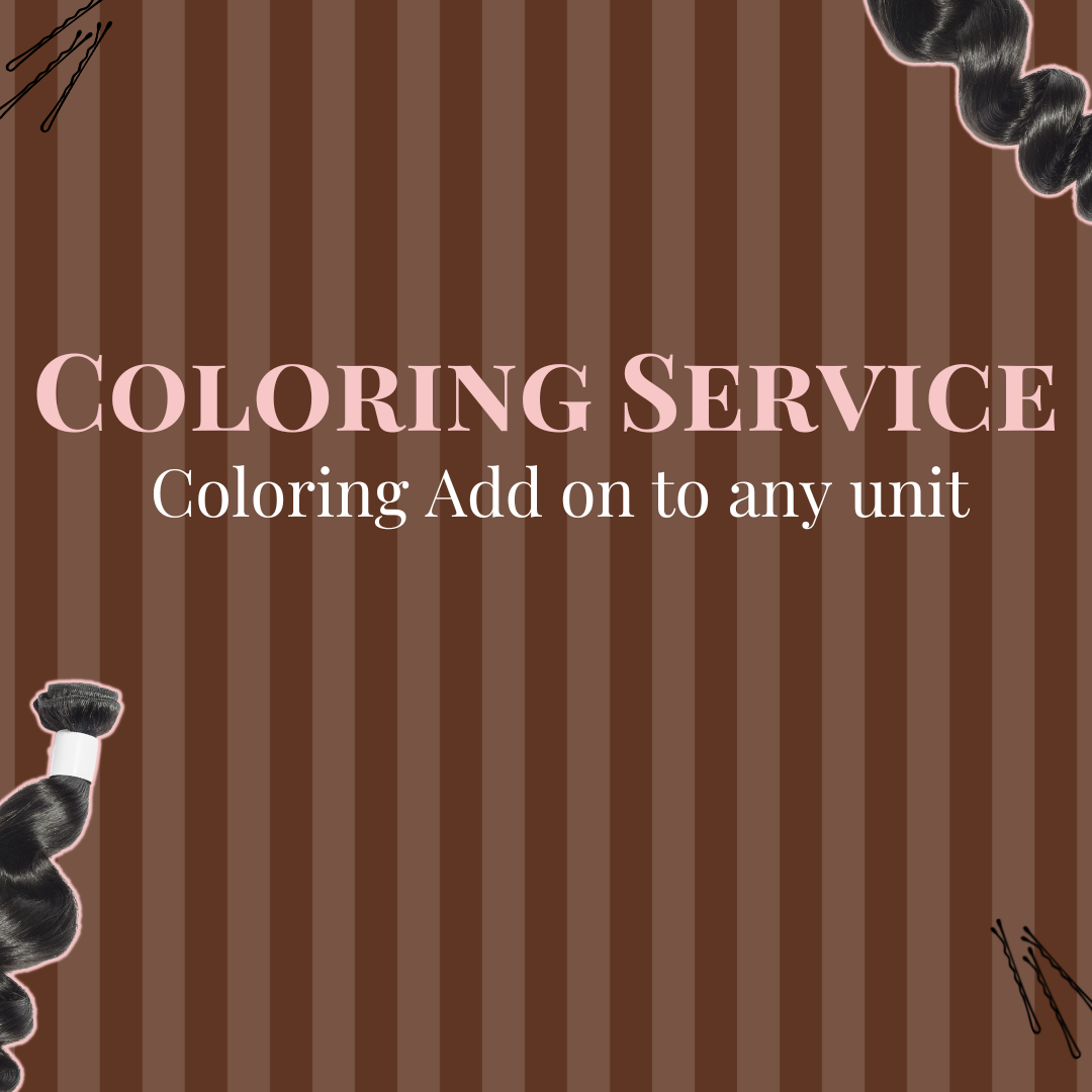 Coloring (Add on Services)