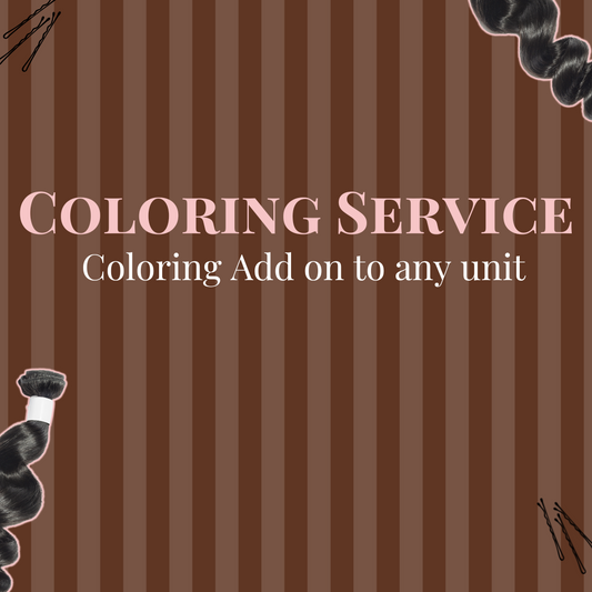 Coloring (Add on Services)